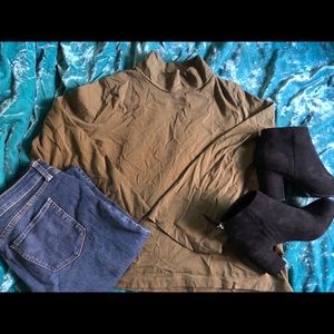Madewell Olive Top
